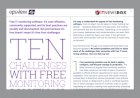 Ten Challenges With Free Monitoring Solutions.