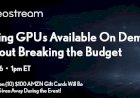 Making GPUs Available On Demand Without Breaking the Budget