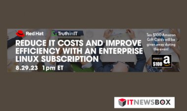 Reduce It Costs And Improve Efficiency With  An Enterprise Linux Subscription