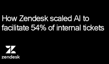 How Zendesk scaled Al to facilitate 54% of internal tickets